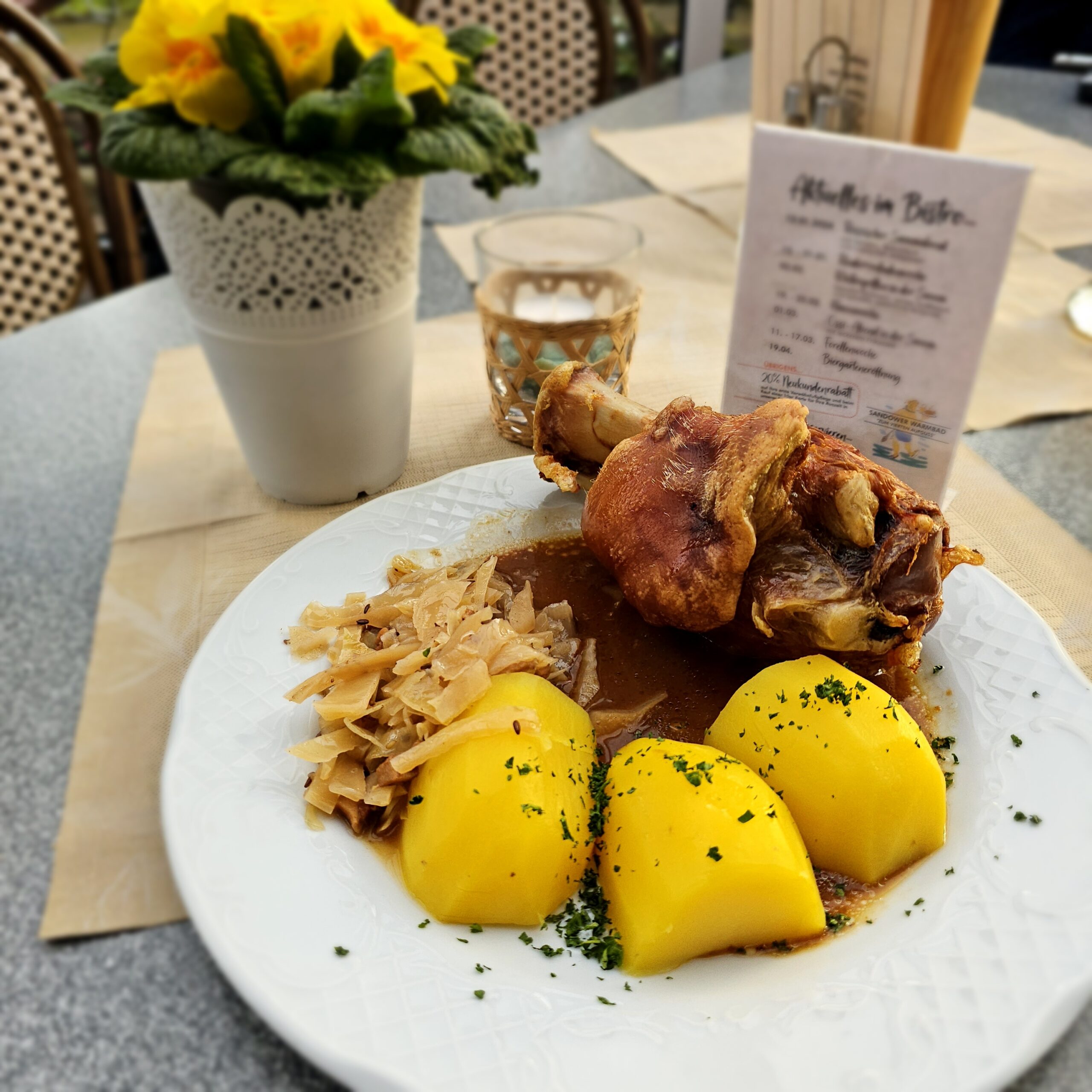 Eisbeinwoche im Bistro